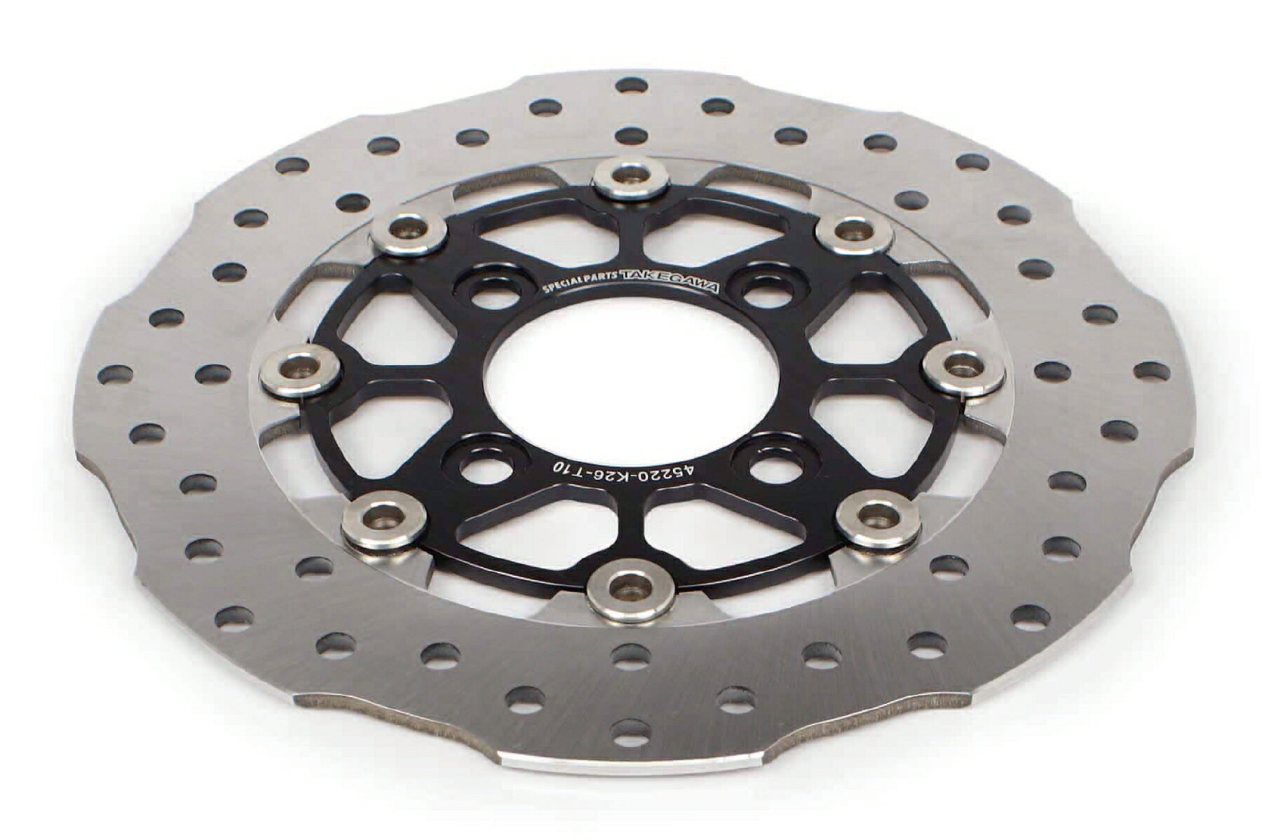 スペシャルパーツ武川 PCX Dio110 GROM MSX125 モンキー125 フローティングディスクローター(ウェーブ形状) 06-08-0270