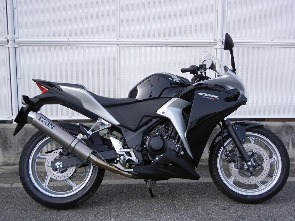 Rakuten - WR'S CBR250R スリップオン ラウンド・ソリッドチタンサイレンサー JMCA BT1205JM