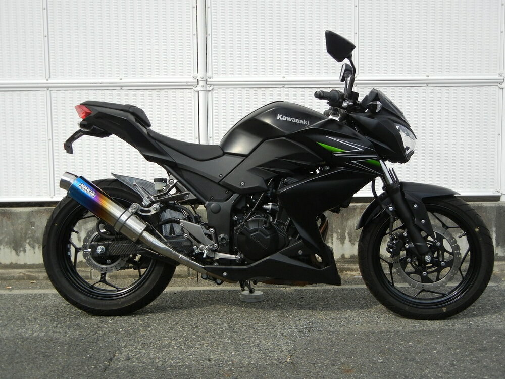 樂天商城 - WR'S Ninja250 ABS スリップオン ラウンド・焼き色チタンサイレンサー JMCA BK4250JM