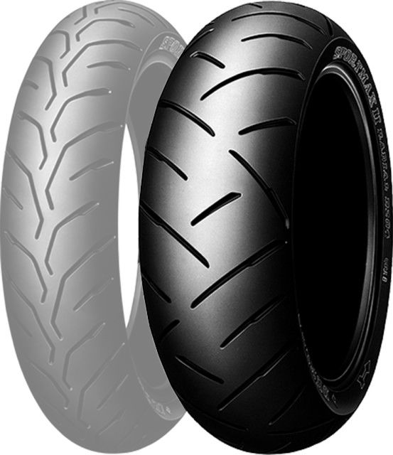 DUNLOP(ダンロップ) D204 160/60ZR17 69W TL オンロードラジアル リアタイヤ 243983