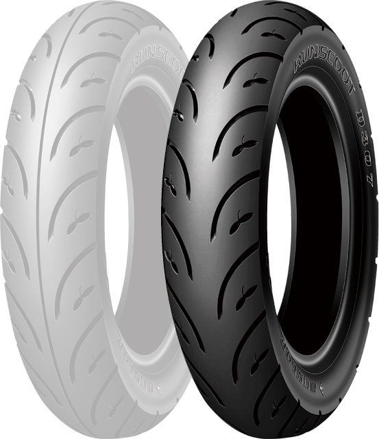DUNLOP(ダンロップ) D307 130/70-12 56L TL スクーター＆ミニバイク リアタイヤ 33...