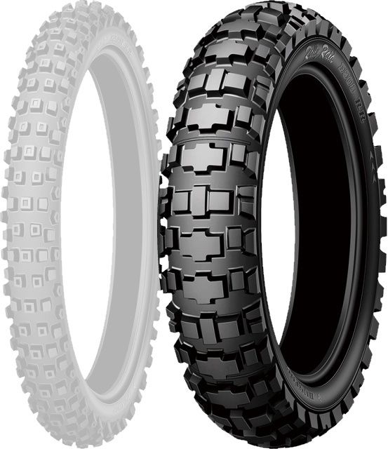 越野用輪胎 - DUNLOP(ダンロップ) D908RR 150/70B18 70S WT トレール リアタイヤ 351061