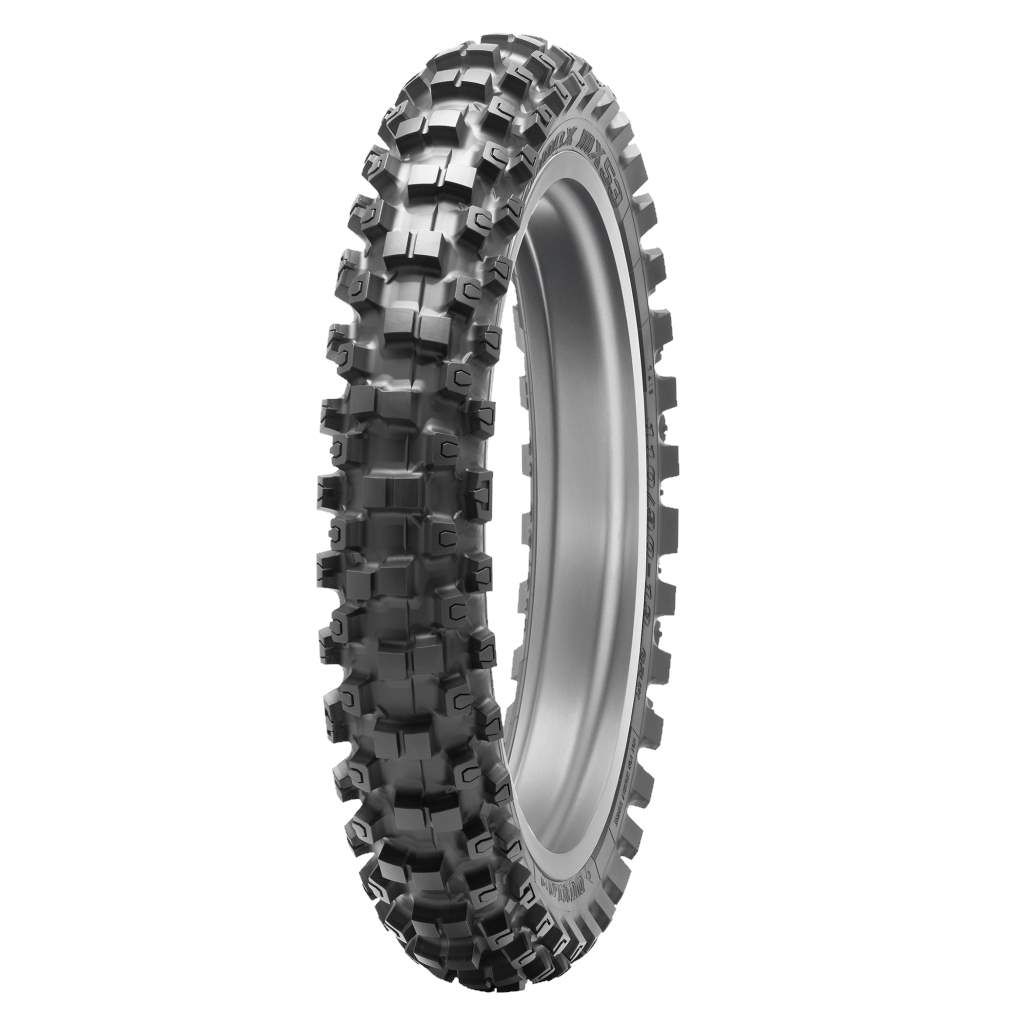 Tire - DUNLOP(ダンロップ) GEOMAX MX53 80/100-12 41M WT モトクロス エンデューロ トライアル リアタイヤ リアタイヤ 公道走行不可 333699