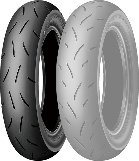 Tire - DUNLOP(ダンロップ) KR337 PRO 100/485-12 TL スクーター＆ミニバイク フロントタイヤ 公道走行不可 335313