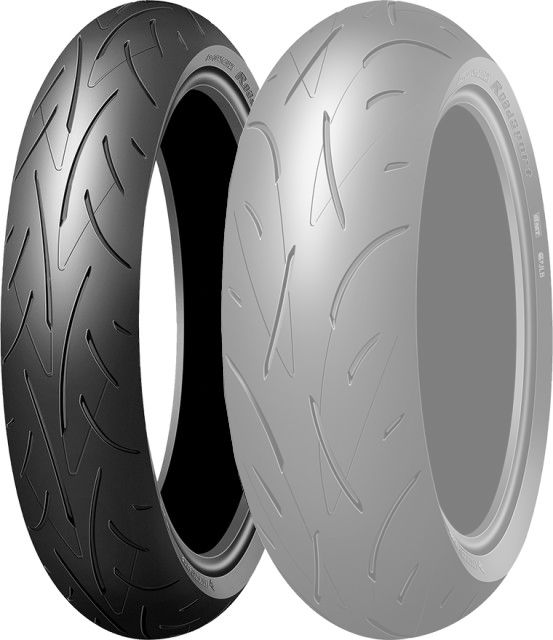 樂天商城 - DUNLOP(ダンロップ) Roadsport 120/70ZR17 58W TL オンロードラジアル フロントタイヤ 298623