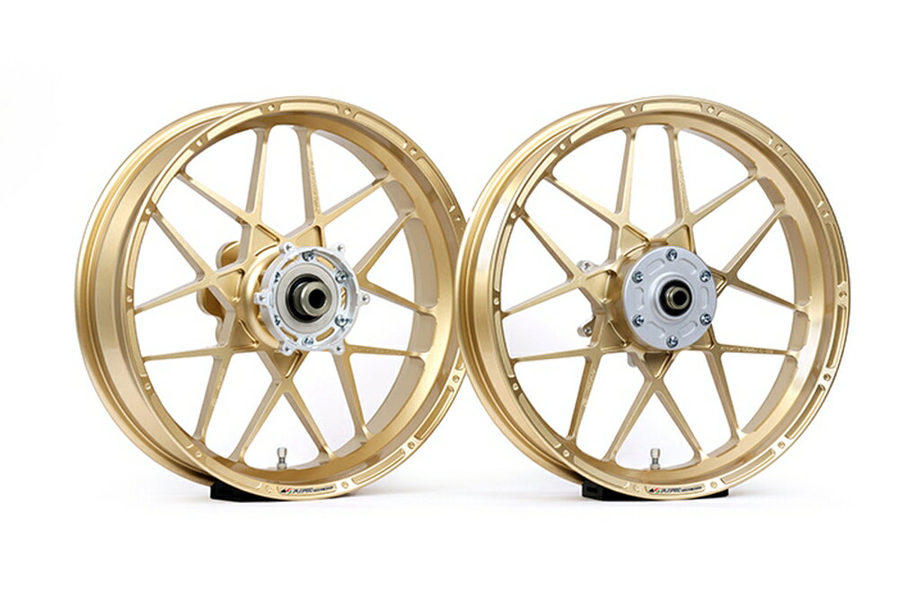 Rakuten - GALE SPEED WR250X(リムセンター2mmオフセット) アルミ鍛造ホイール TYPE-X R 450-17 ゴールド ガラスコーティング 29635115Q