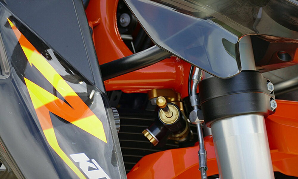 HYPERPRO KTM 790 ADVENTURE R/890 ADVENTURE R CNCステアリングダンパーステー 68...