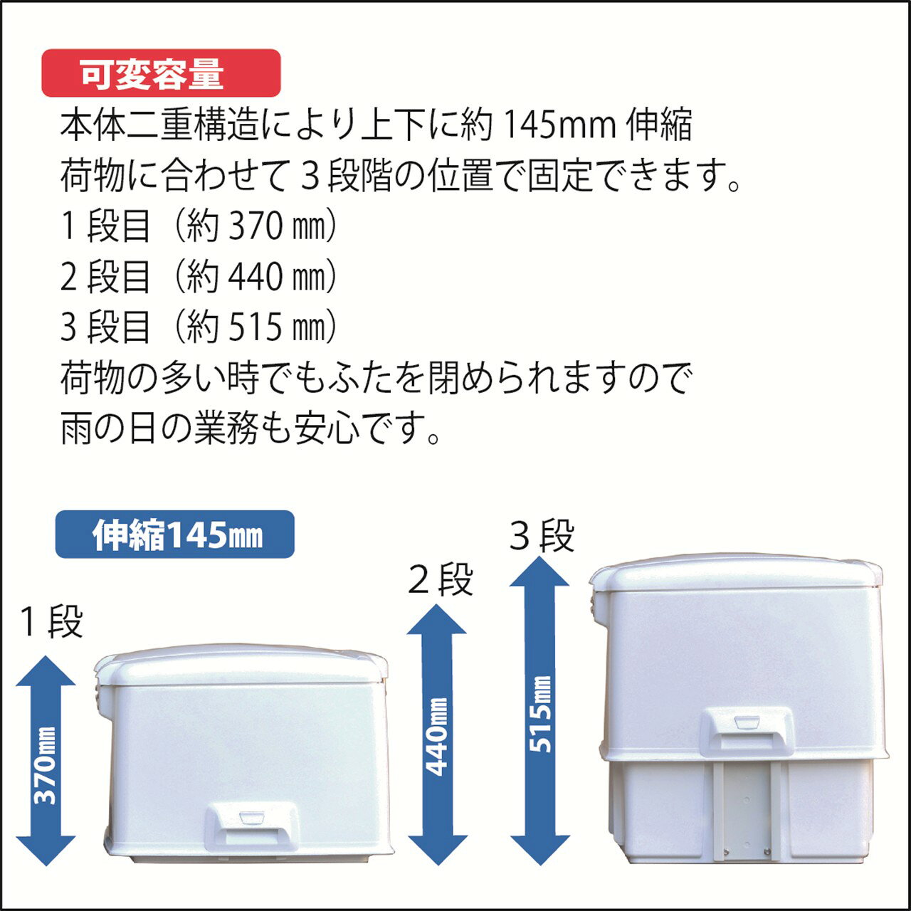 旭風防 集配用キャリーボックス AB-5W