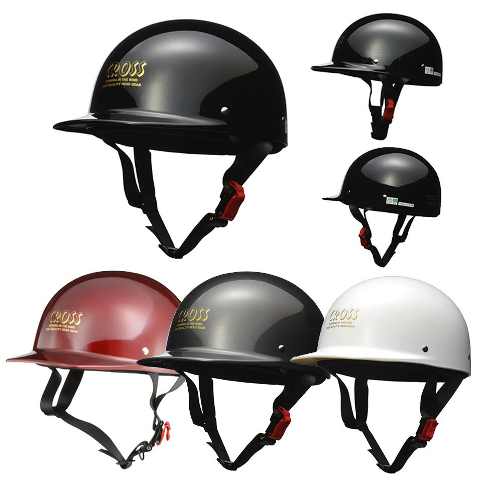 樂天商城 - CROSS CR-680 ハーフヘルメット