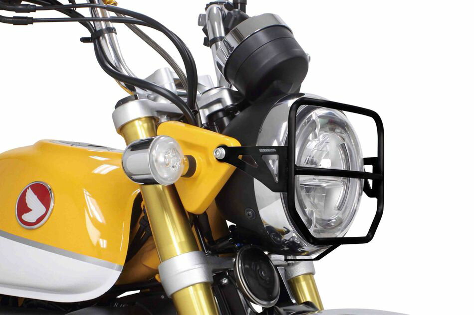 スペシャルパーツ武川 HONDA CT125/モンキー125 ヘッドライトガード（ブラック） 09-09-0078