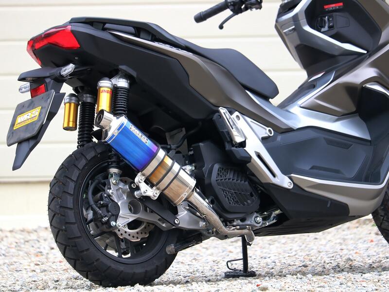Other - WR'S Honda ADV150 ST-OVALフルエキゾースト 焼き色チタンサイレンサー仕様 LM1160JM