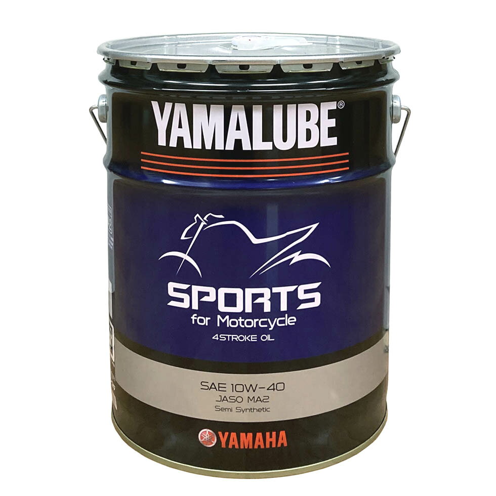 YAMAHA純正エンジンオイル ヤマルーブ スポーツ 10W-40 20L缶 90793-32651