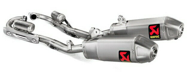 AKRAPOVIC（アクラポビッチ） CRF450R ('21) EVOLUTION LINE チタン フルエキゾースト S-H4MET16-FDHLTA