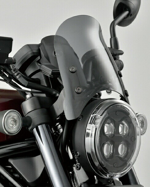 Rakuten - DAYTONA HONDA REBEL1100 エアロバイザー スモーク 97018