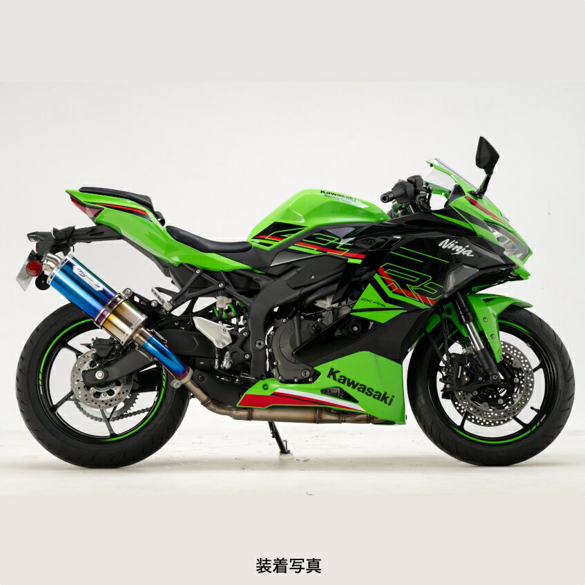 Nojima（ノジマ） Kawasaki ZX-4RR/R SE HEATチタン・スリップオンマフラー NT667SGTH-CLK