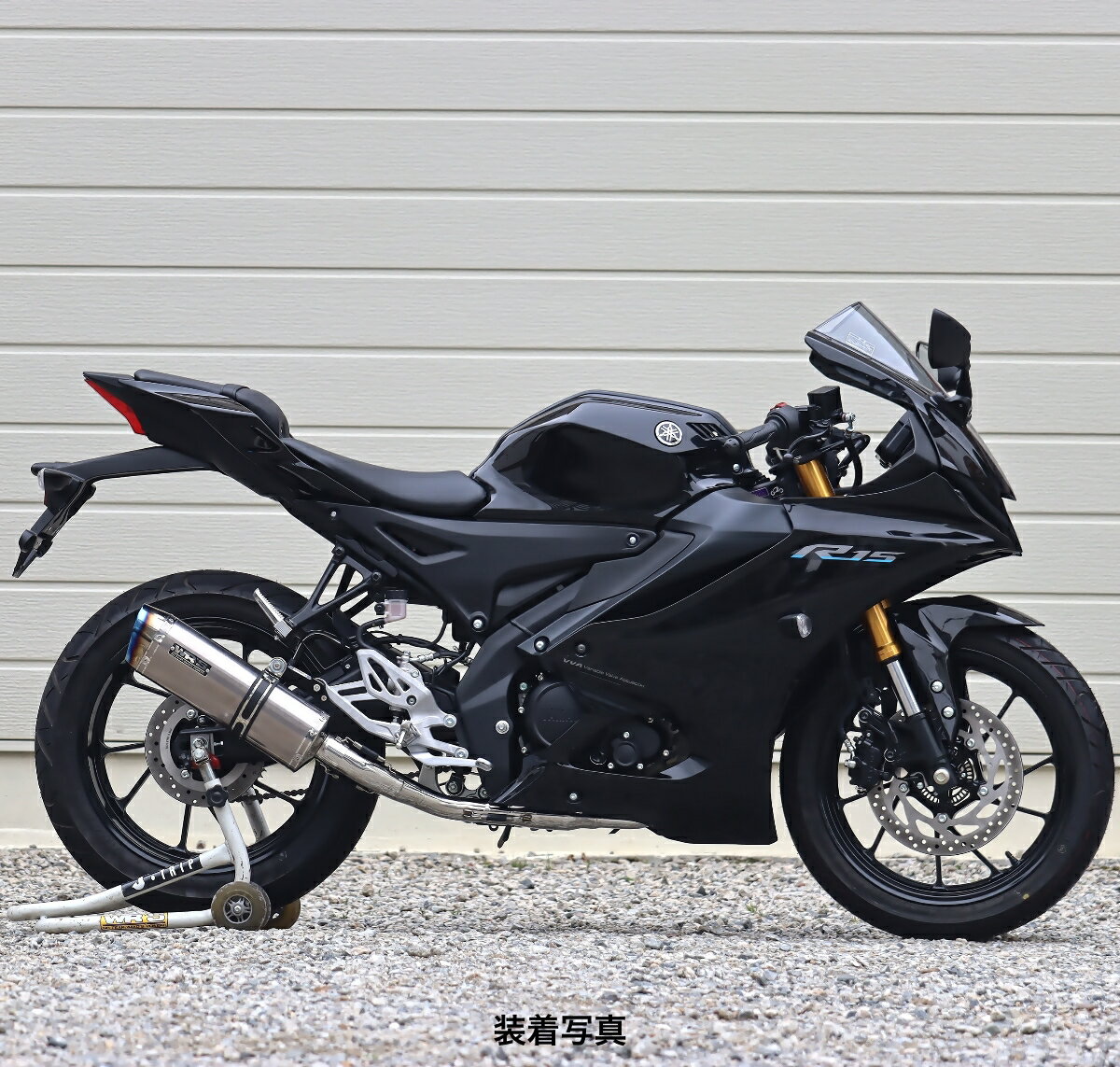 Other - WR'S YZF-R125/R15/MT-125 SS-OVAL ソリッドチタンフルエキゾーストマフラー LK2140JM