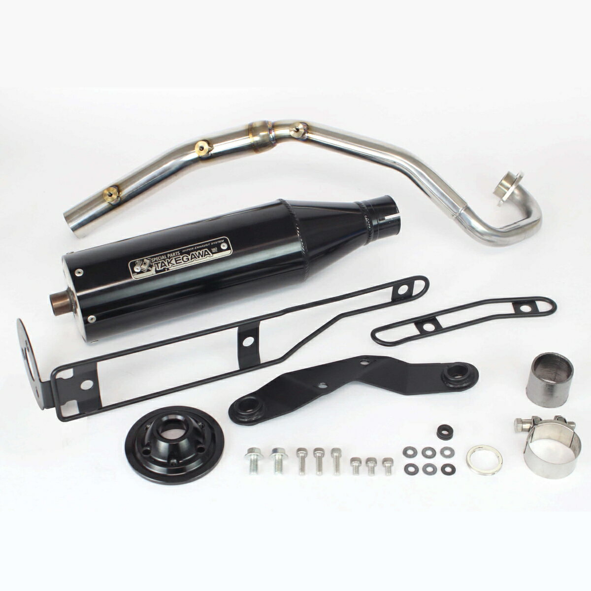 51 cc 〜125 cc  - スペシャルパーツ武川 HONDA CT125 トラッカーマフラー（政府認証） 04-02-0003