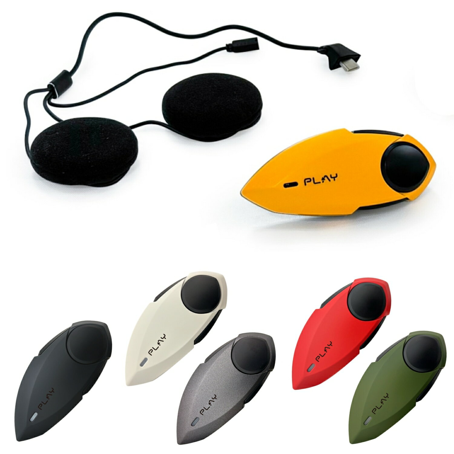 SYGN HOUSE（サインハウス）B+COM PLAY ZERO ヘルメット用ワイヤレスヘッドスピーカー