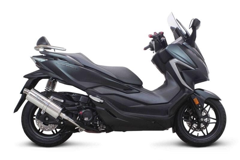 スペシャルパーツ武川 フォルツァ パワーサイレントオーバルマフラー(政府認証) 04-02-0337