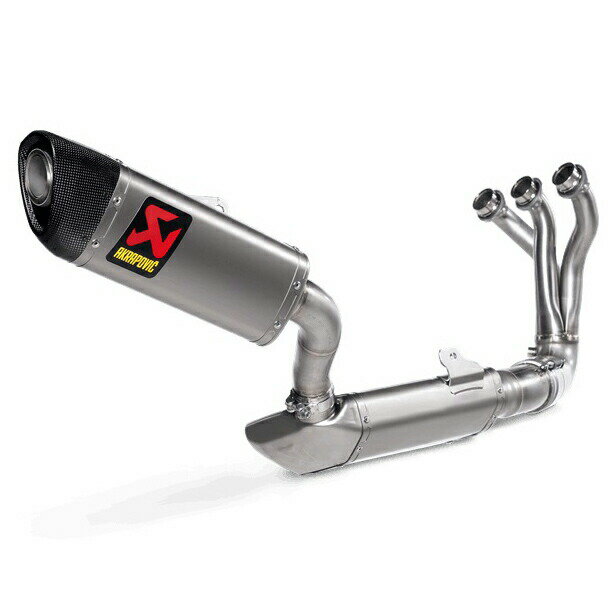 AKRAPOVIC YAMAHA MT-09('21) レーシングライン チタン JMCA S-Y9R11-HAPTJP