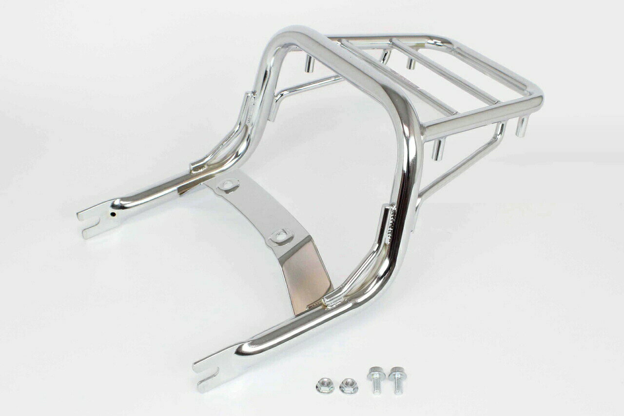 スペシャルパーツ武川 モンキー125 ラージリアキャリア(クロムメッキ) 09-11-0287
