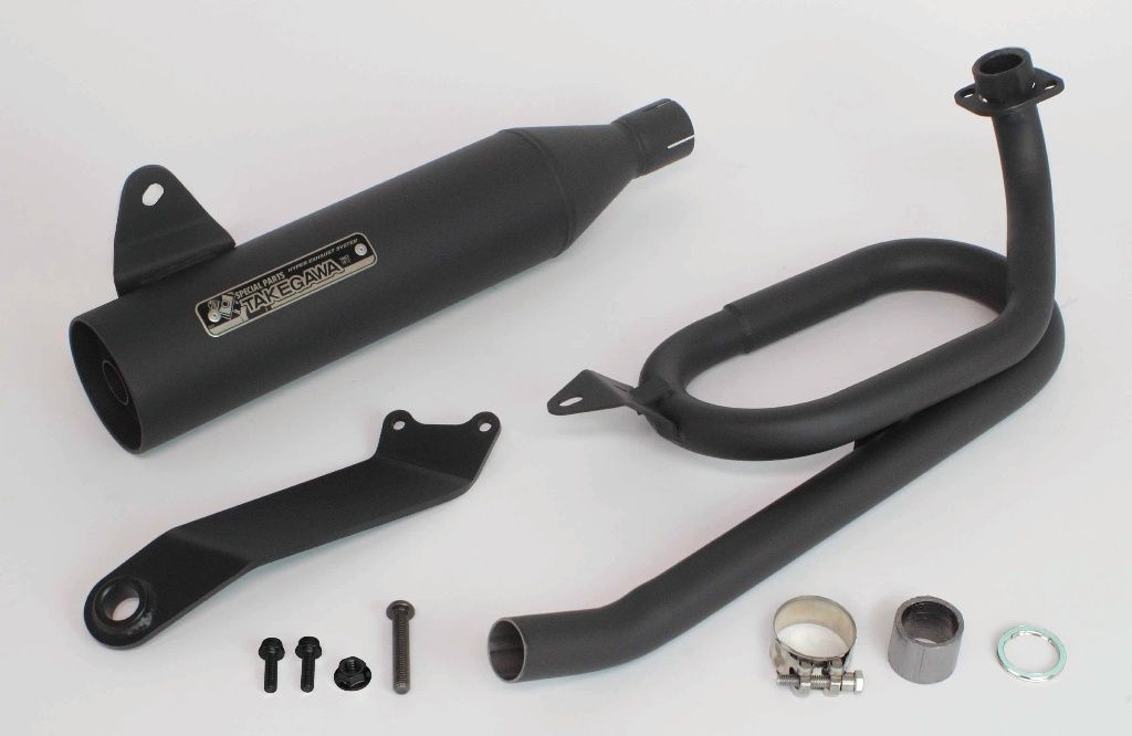 スペシャルパーツ武川モンキー125トルネードマフラー政府認証04-02-0356