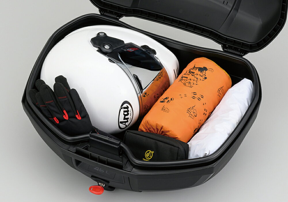 DAYTONA GIVI RIVIERA 46L type E46N 未塗装ブラック 35324