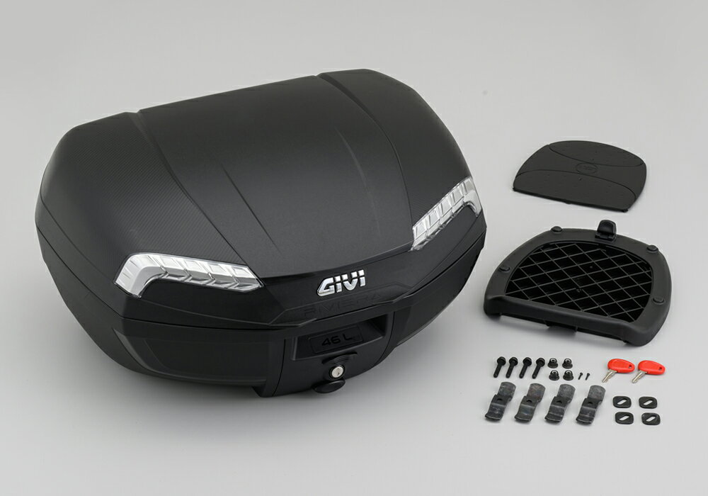 DAYTONA GIVI RIVIERA 46L type E46N TECH未塗装ブラック 35325