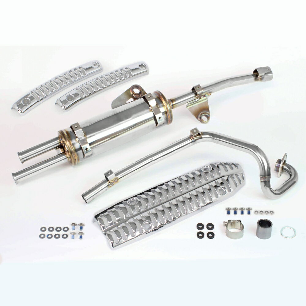 樂天商城 - スペシャルパーツ武川 HONDA CT125 スクランブラーマフラー 04-02-0379