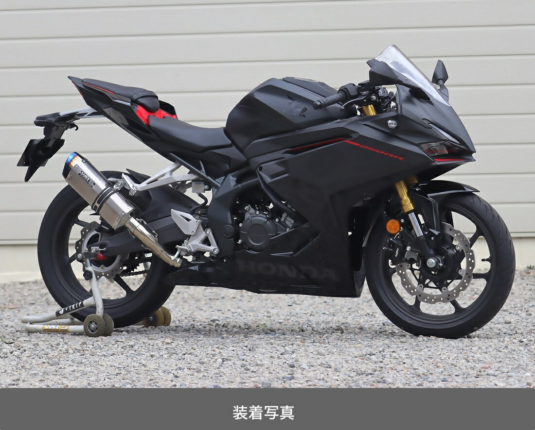 WR'S HONDA CBR250RR('23-) SS-OVAL TITAN スリップオンマフラー SK1245JM