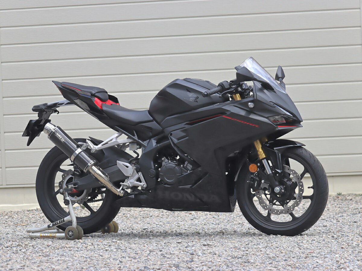 WR'S HONDA CBR250RR('23-) SLIP-ON ラウンドカーボンマフラー BC1245JM