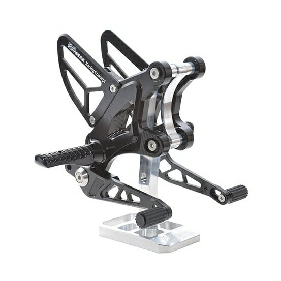 アールズギア Kawasaki Z900RS ライディングステップ（ブラック） AC01-0300-BK