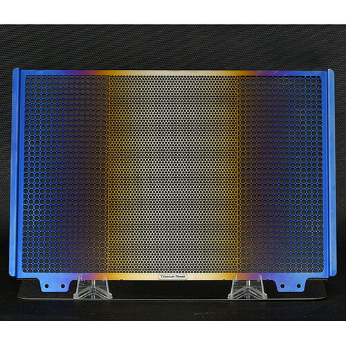 ワイズギア TITANIUM MT-09 TRACER9 GT XSR900 チタン ラジエターコアガード Q5KRCK001327