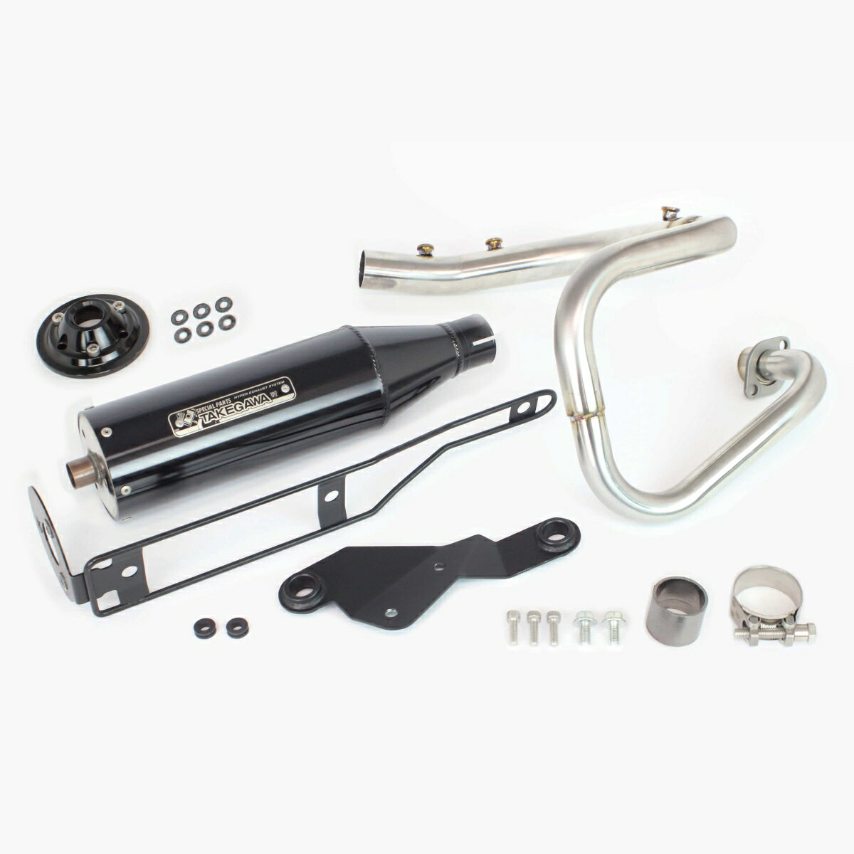 スペシャルパーツ武川 HONDA モンキー125 トラッカーマフラー 04-02-0398