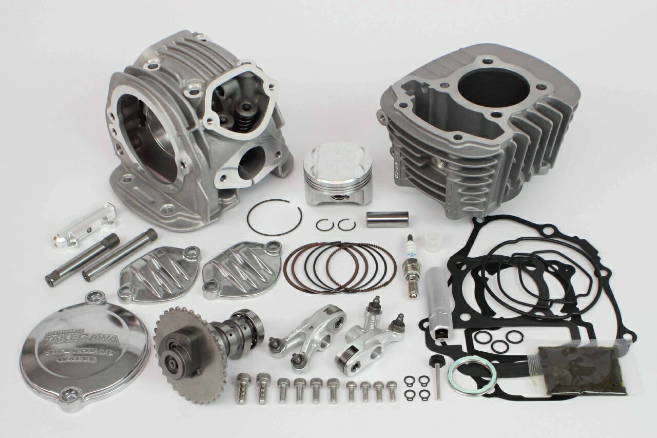 スペシャルパーツ武川 CT125 モンキー125 GROM スーパーヘッド4V+Rボアアップキット145cc 01-05-0644