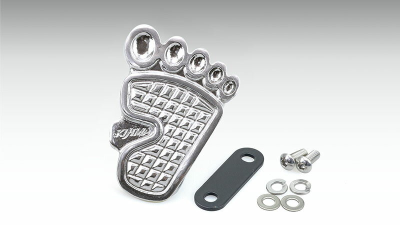 KIJIMA（キジマ） ブレーキペダルカバー 足型 アルミバレル ダックス125 ・モンキー125・グロム 213-1412