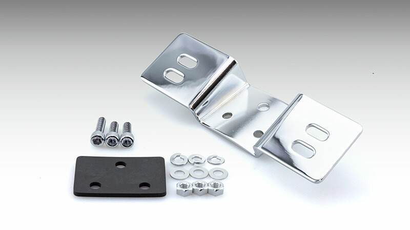 KIJIMA（キジマ） HARLEY DAVIDSON 84-20Y ナンバーレイダウンブラケット クロームメッキ HD-013915