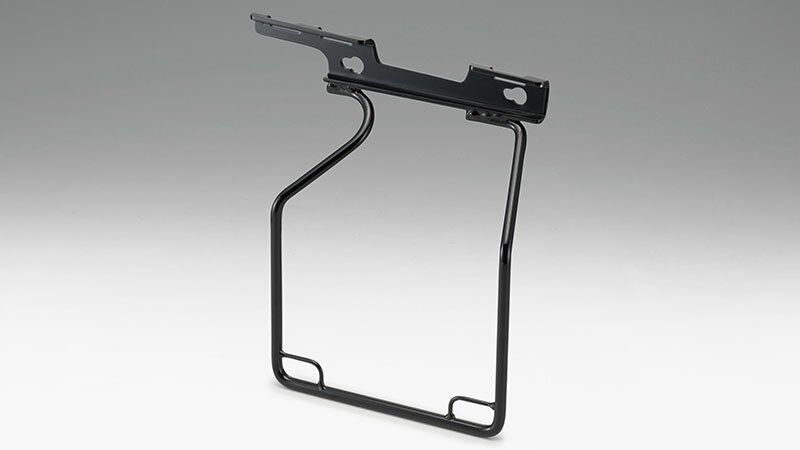 Saddle Bag - KIJIMA（キジマ） DHW ナイトスター('22-) サドルバッグガード オールインワン ブラック 左側用 HD-07915