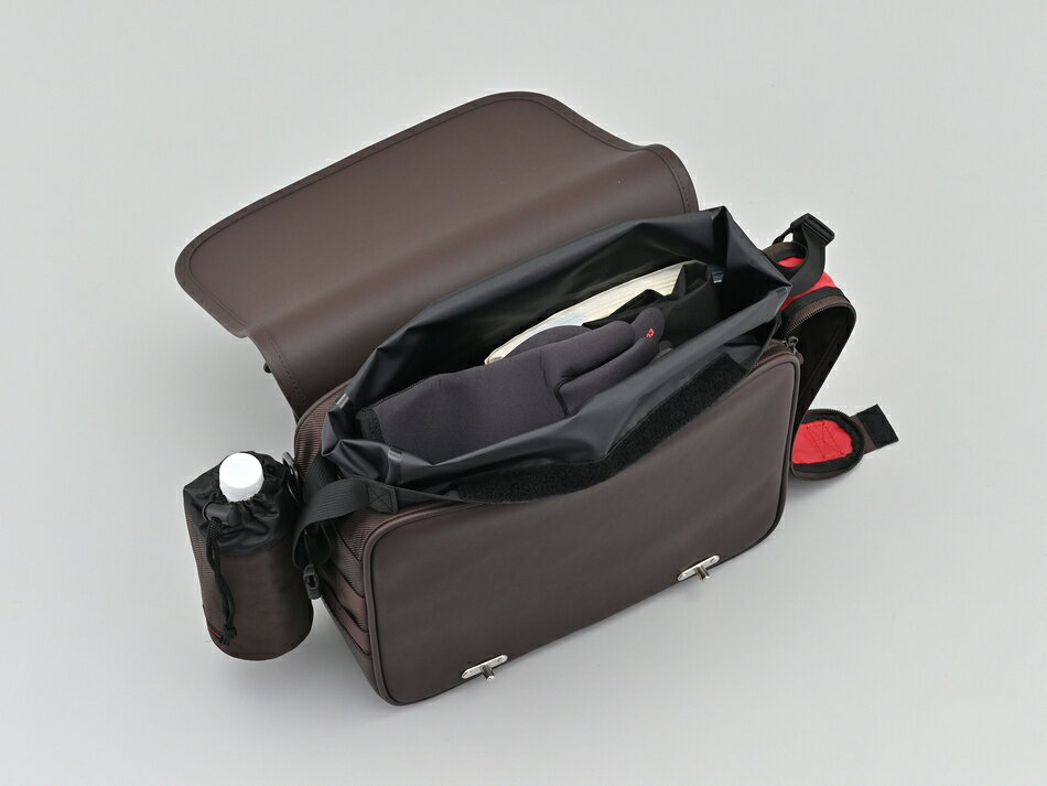 DAYTONA DHS-57 サドルバッグ インナー防水 ブラウン 12L 48400
