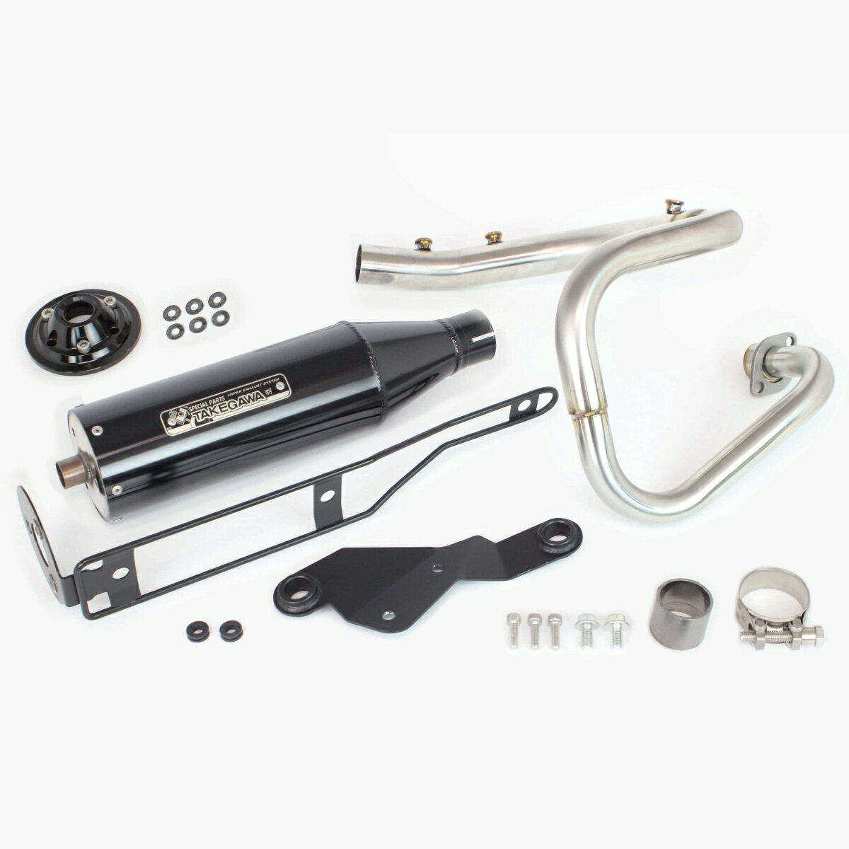 スペシャルパーツ武川 HONDA モンキー125 トラッカーマフラー 04-02-0015