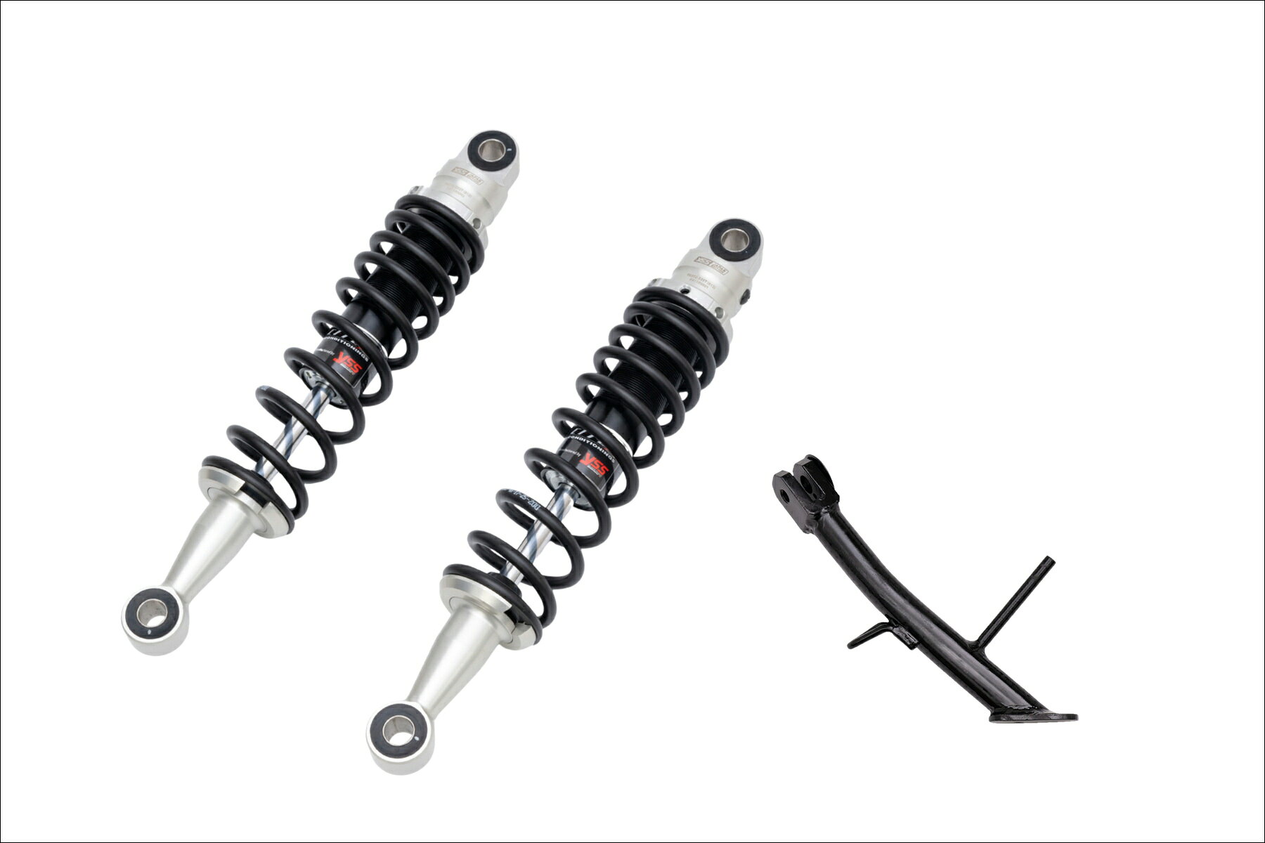 EFFEX×YSS GB350(21-23) ローダウンCOMPキット 30mmダウン シルバー/ブラック PHA0...