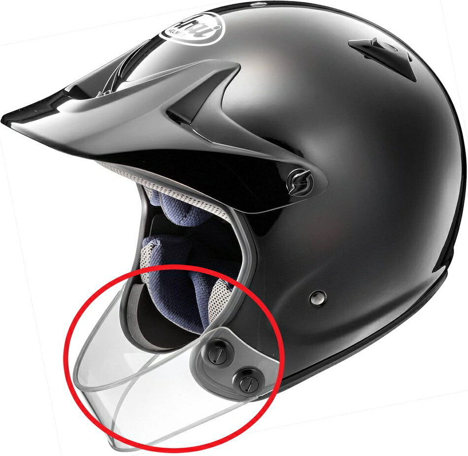Arai ハイパーTプロ ロックガード 補修パーツ095721