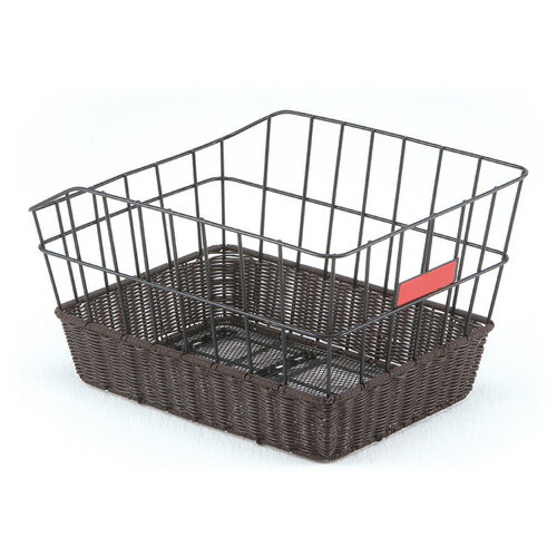 ワイズギア PAS 編込み籐風ワイドリアバスケット Q1H-SGI-Y04-008