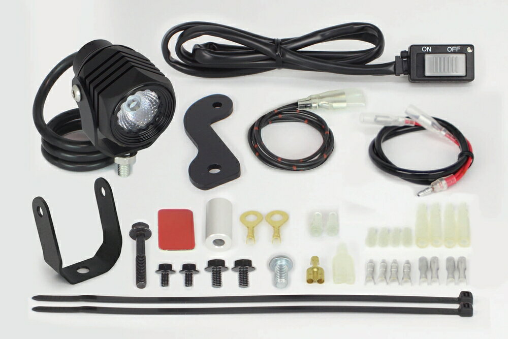 スペシャルパーツ武川 スーパーカブ50/110 LEDフォグランプキット3.0(950)/1灯 05-08-0646