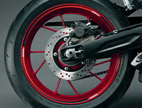 樂天商城 - SUZUKI GSX-8R リムデカール（レッド＆ブラック） 99183-00A10-RD1