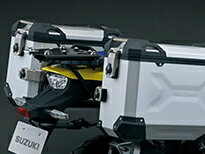 SUZUKI Vストローム1050/DE アルミトップケースキャリアセット シルバー 99000-990D7-097