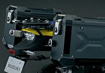 SUZUKI Vストローム1050/DE アルミトップケースキャリアセット ブラック 99000-990D7-128