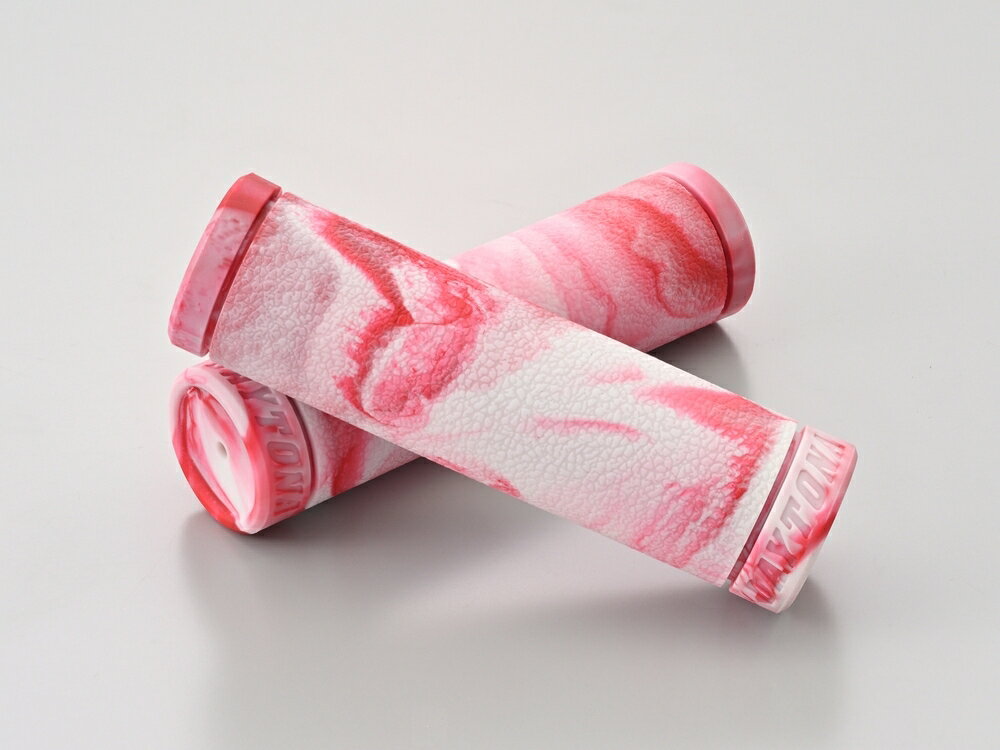 DAYTONA GRIPPY GRIP GG-D-MARBLE（全長125mm） ホワイト/レッド 49579