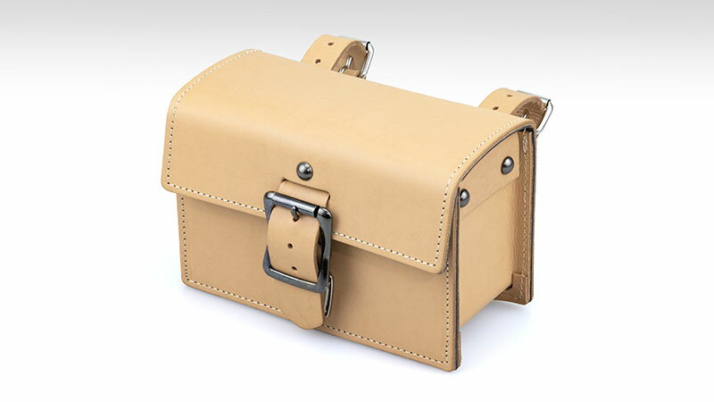 KIJIMA（キジマ） クラシックレザーツールバッグ スモールサイズ TAN HD-066414