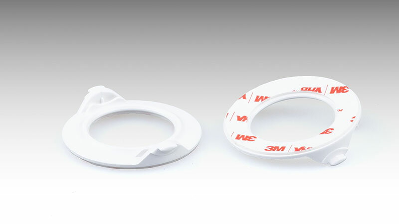 KIJIMA（キジマ） addSound 補修用マウントプレート ホワイト 2個セット Z9-30-201-02